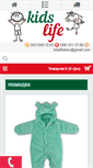 Mobile Screenshot of kidslife.com.ua